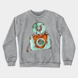 Old Camera Flash Crewneck Sweatshirt